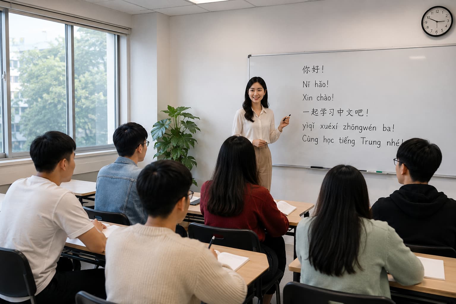 Lớp học tiếng Trung Nam Huyền